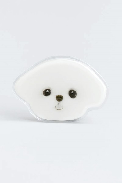 Попсокет "Face cute dog", white 