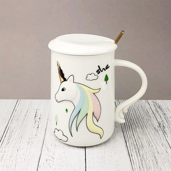 Кружка "Unicorn she" (400ml) 