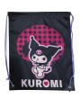 Мешок для обуви "Kuromi",  1 отделение, 43*35 см, полиэстер