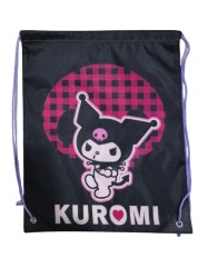 Мешок для обуви "Kuromi",  1 отделение, 43*35 см, полиэстер