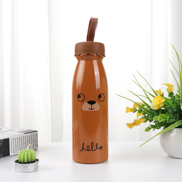 Термос "CUTE bear", brown (450 мл) 