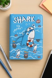 Блокнот (B6) "Shark captain", blue (18.5*13)