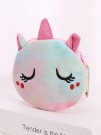 Кошелёк плюшевый "Sleeping unicorn", colorful (10*11 см)
