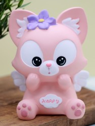 Копилка «Angel fox», pink