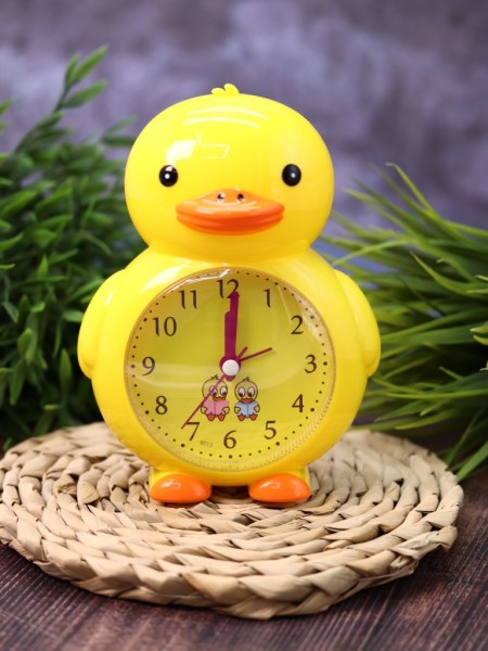 Часы-будильник «Duck king», yellow (16,5х12,5 см) 