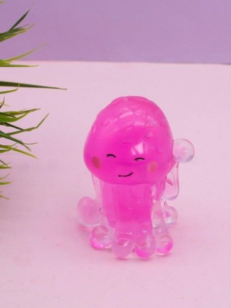 Мялка - антистресс «Cute octopus», pink 