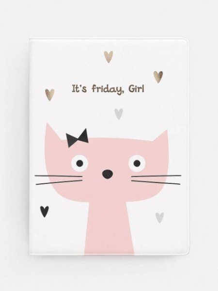 ОБЛОЖКА ДЛЯ ПАСПОРТА «It's friday, Girl», плотность 600 мкм 