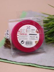 Лента для декора и подарков "Ribbon of magic", fuchsia (1,5 см*1 м)