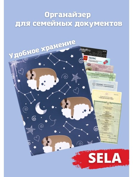 Органайзер для документов А4 Sweet Dreams (семейный) 