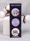 Набор значков 3 шт. iLikeGift "SOVA vibe"