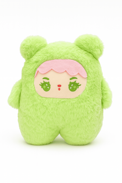 Мягкая игрушка "Fluffy baby", green, 20 см 
