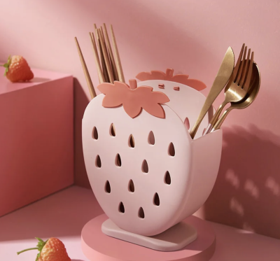 Органайзер для столовых приборов "Strawberry", pink