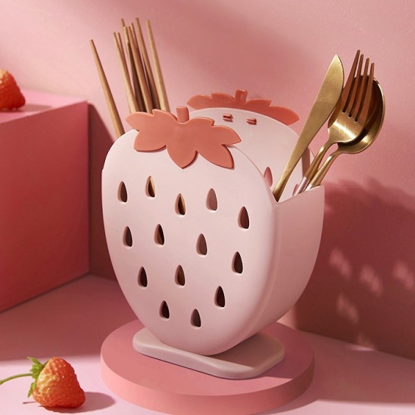 Органайзер для столовых приборов "Strawberry", pink 