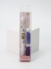 Клеевая ручка с блестками 2 цветов, "Princess Handmade,  white pen"