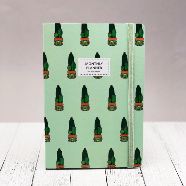 Блокнот "Кактус" green A5 