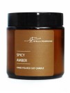 Свеча Stella Fragrance "SPICY AMBER" 90 гр.