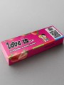 Жевательная конфета "Love is", клубника 24 шт
