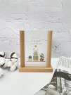 Фоторамка «Love the life you live», дерево (10*15 см)