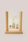 Фоторамка «Love the life you live», дерево (10*15 см)
