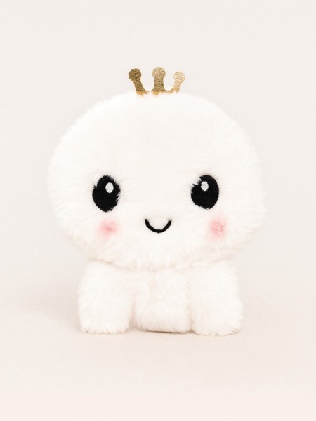 Кошелёк плюшевый "White octopus", white (12*12 см) 