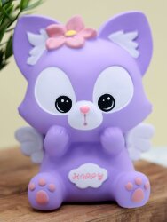 Копилка «Angel fox», purple