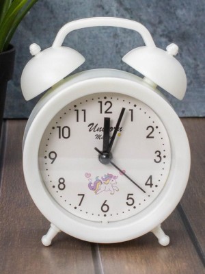 Часы-будильник «Milota», white