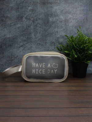 Косметичка "Have nice day", gray (14х20х9,5 см)