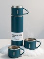 Набор из термоса и 2 чашек "Classic", blue (500 ml)
