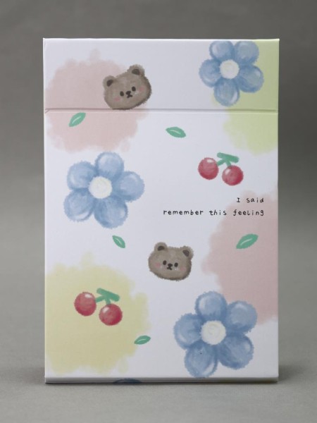 Зеркало "Flower bear", white 