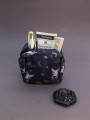 Косметичка "Drawings, unicorn", blue (12.5*12.5*6.5)