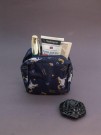 Косметичка "Drawings, unicorn", blue (12.5*12.5*6.5)