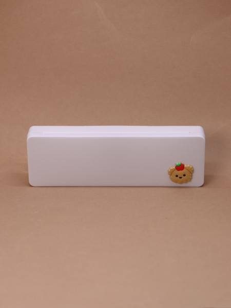 Пенал пластиковый "Tiny bear", grey 
