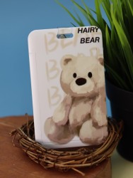 Футляр для карт с брелком "Hairy bear"