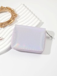 Кошелек "Metallic billfold", white (11*8,5 см)