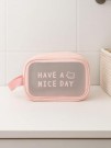 Косметичка "Have nice day", pink (14х20х9,5 см)