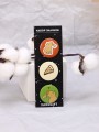 Набор значков 3 шт. iLikeGift «Capybara pizza»