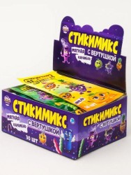 Мягкая карамель «Стикимикс» с вертушкой, 30 шт.