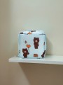 Косметичка "Drawings, bear", blue (12.5*12.5*6.5)