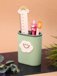 Органайзер для канцелярских принадлежностей "Smile cloud", green