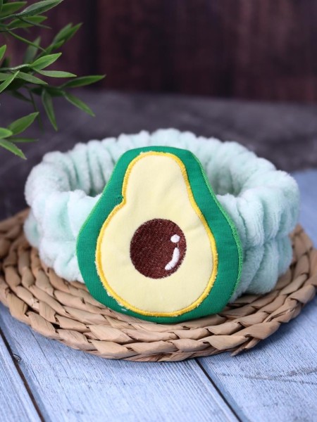 Повязка на голову "Big avocado" 