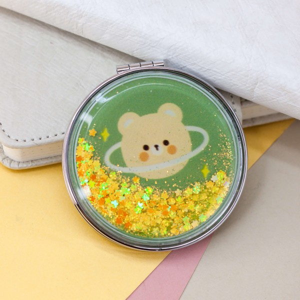 Зеркало "Ring bear", green 