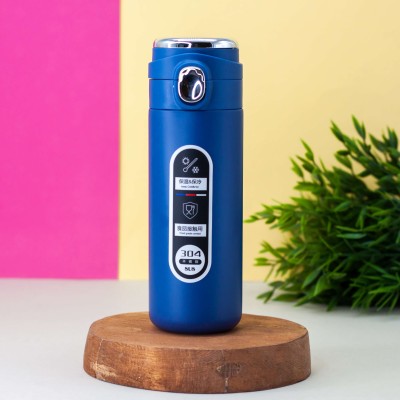 Термос с датчиком температуры Classic, blue (400 ml)