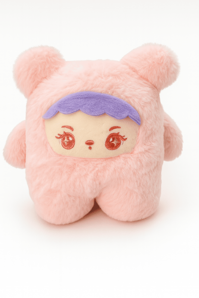 Мягкая игрушка "Fluffy baby", pink, 20 см 