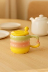 Кружка «Rainbow gradient», yellow (420 ml)