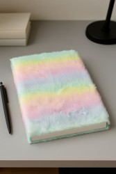 Блокнот плюшевый "Fireworks light", 21,5 х 14,5 см, плотность 80 гр.