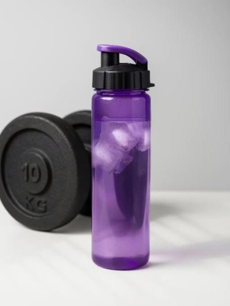 Бутылка "Classic style", purple (500 ml) 
