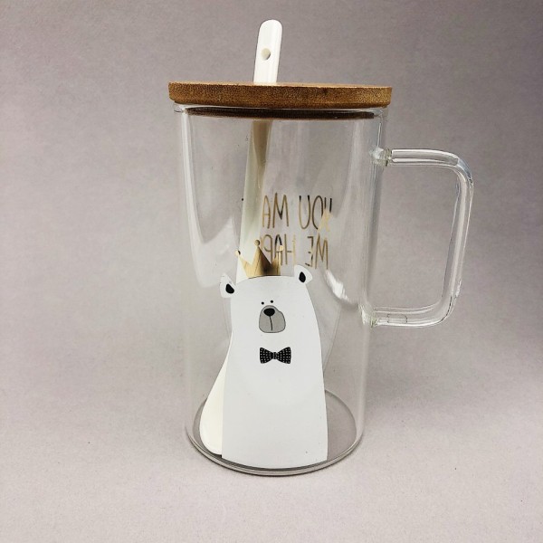 Кружка "You make me happy" (Crown) (450ml) 