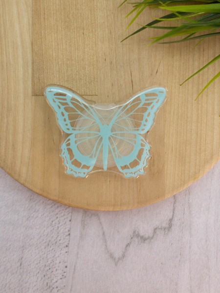 Попсокет "Butterfly", blue 