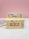 Набор декоративного скотча 4 шт. "Cute ballon" yellow