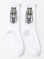 Носки женские "Perfect panda girl", р. 35-40, белый